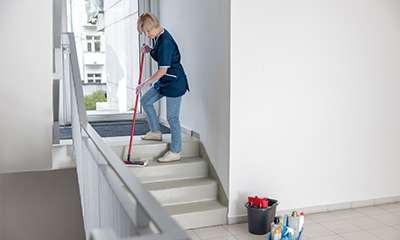 Treppenhausreinigung